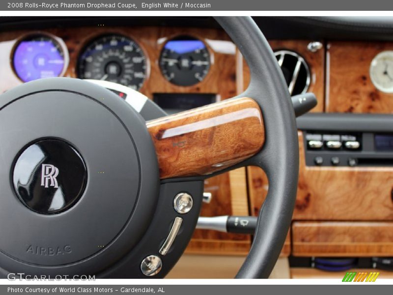 English White / Moccasin 2008 Rolls-Royce Phantom Drophead Coupe