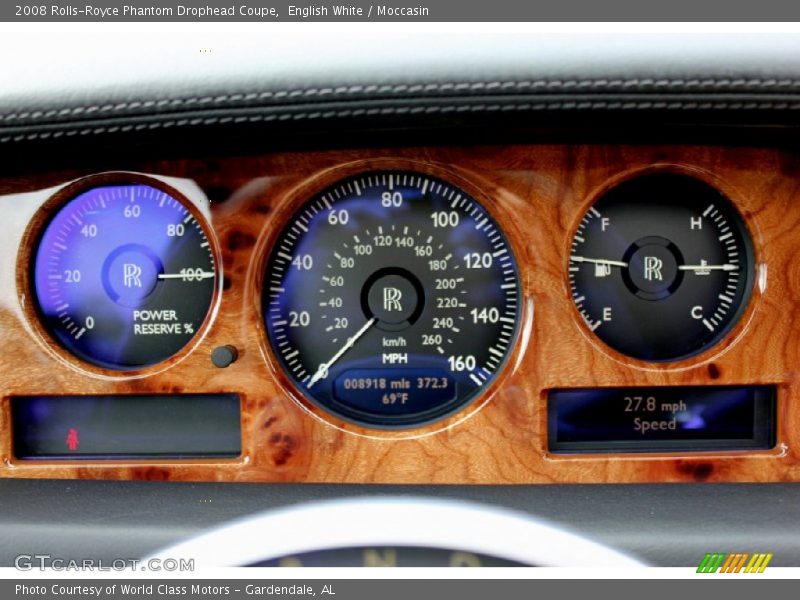  2008 Phantom Drophead Coupe   Gauges