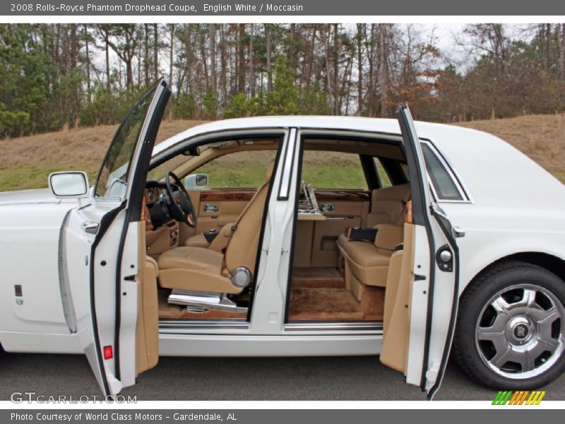 English White / Moccasin 2008 Rolls-Royce Phantom Drophead Coupe