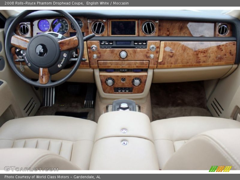 English White / Moccasin 2008 Rolls-Royce Phantom Drophead Coupe