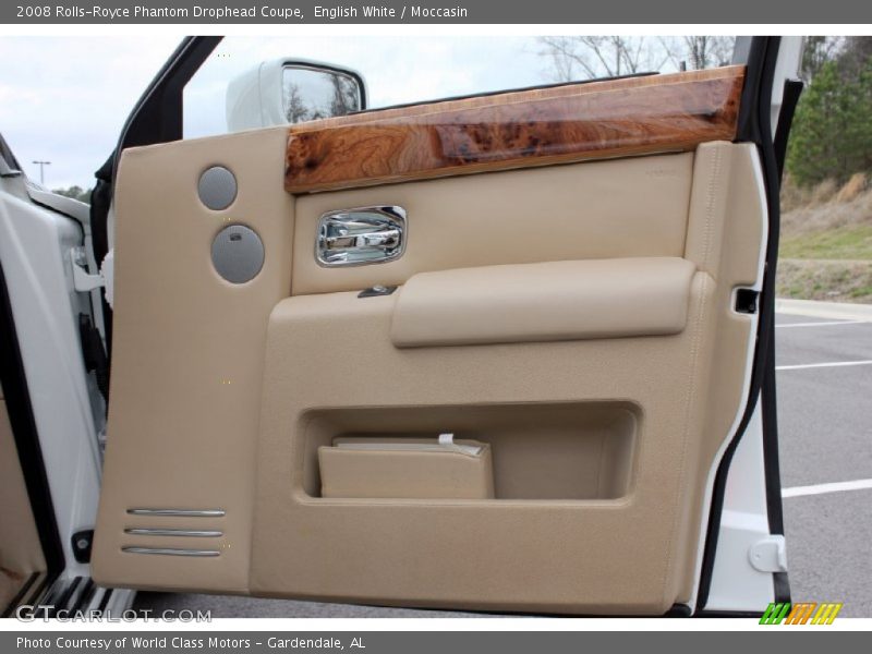 English White / Moccasin 2008 Rolls-Royce Phantom Drophead Coupe