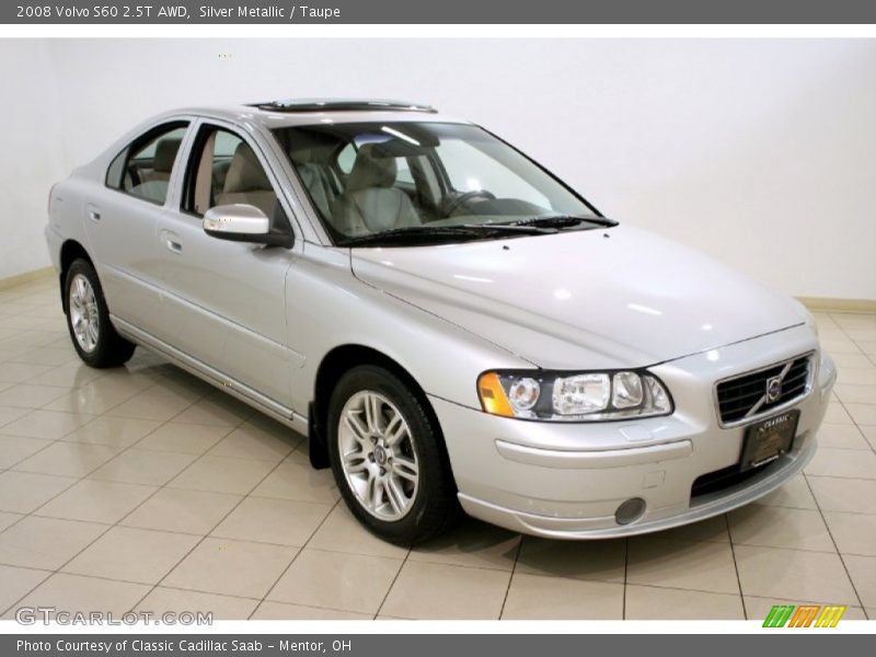 Silver Metallic / Taupe 2008 Volvo S60 2.5T AWD