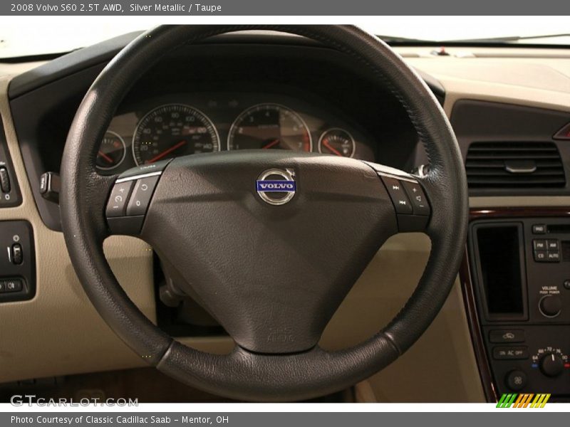 Silver Metallic / Taupe 2008 Volvo S60 2.5T AWD