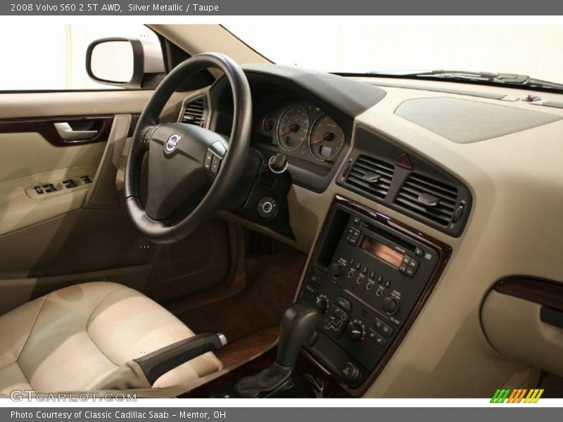 Silver Metallic / Taupe 2008 Volvo S60 2.5T AWD