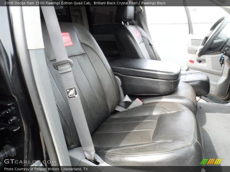  2008 Ram 1500 Rawlings Edition Quad Cab Rawlings Black Interior