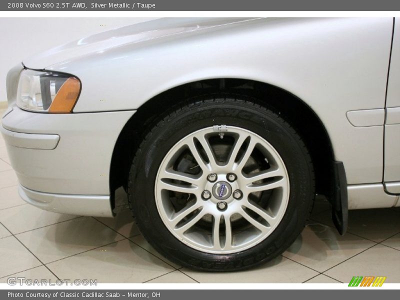 Silver Metallic / Taupe 2008 Volvo S60 2.5T AWD