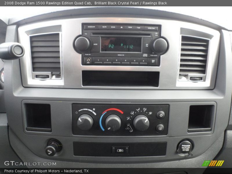 Controls of 2008 Ram 1500 Rawlings Edition Quad Cab