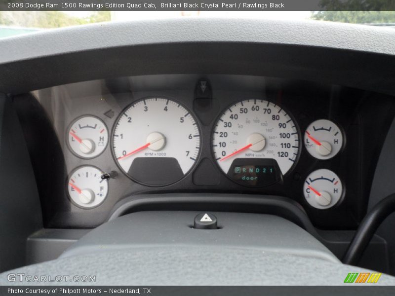  2008 Ram 1500 Rawlings Edition Quad Cab Rawlings Edition Quad Cab Gauges