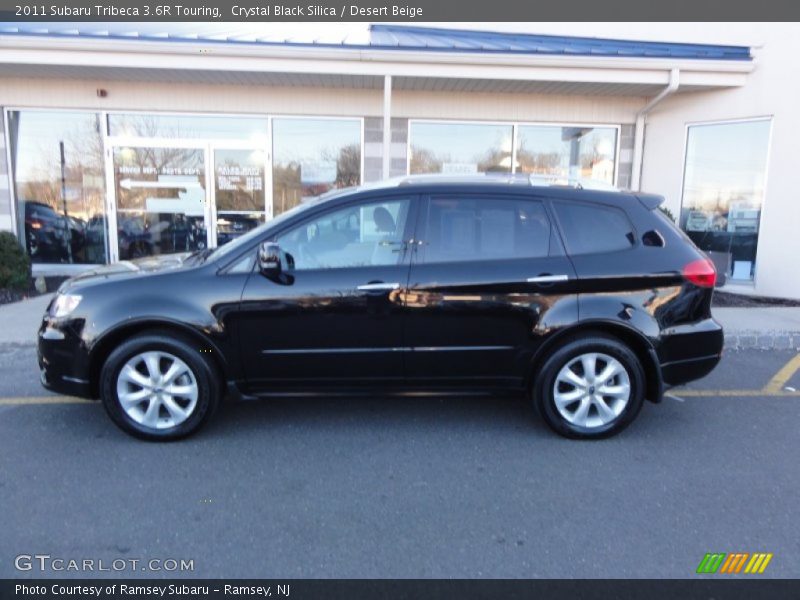 Crystal Black Silica / Desert Beige 2011 Subaru Tribeca 3.6R Touring