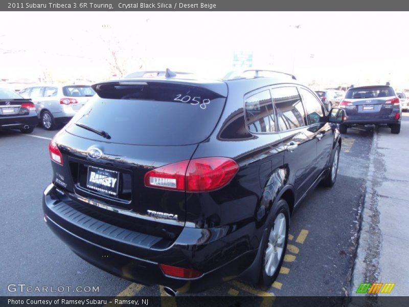 Crystal Black Silica / Desert Beige 2011 Subaru Tribeca 3.6R Touring