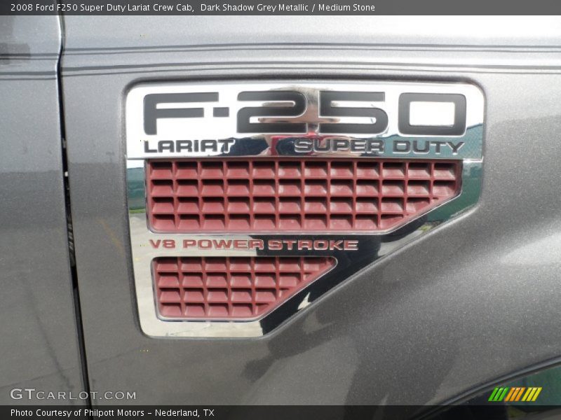  2008 F250 Super Duty Lariat Crew Cab Logo