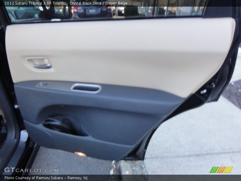 Crystal Black Silica / Desert Beige 2011 Subaru Tribeca 3.6R Touring