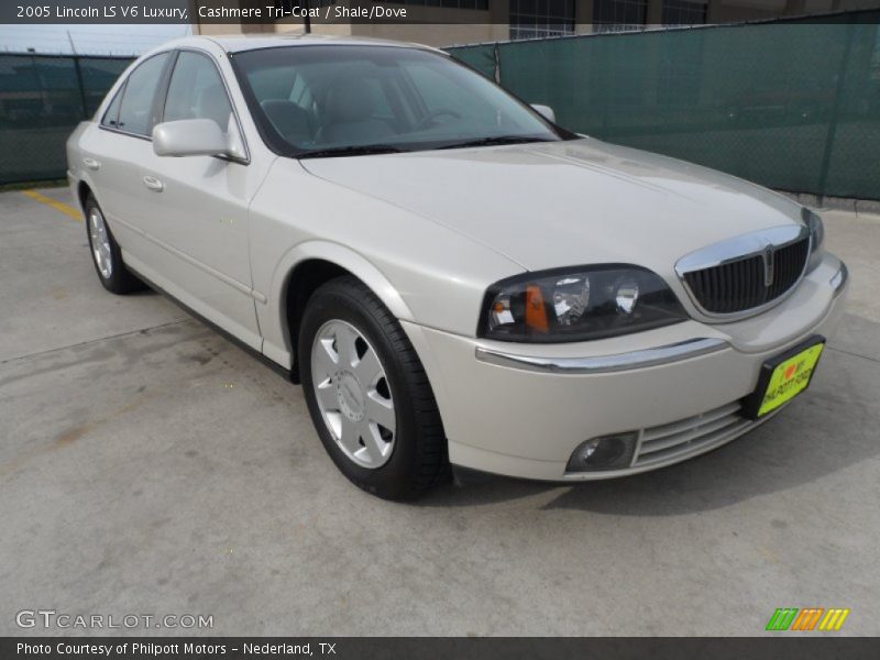 Cashmere Tri-Coat / Shale/Dove 2005 Lincoln LS V6 Luxury