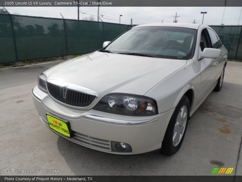 Cashmere Tri-Coat / Shale/Dove 2005 Lincoln LS V6 Luxury