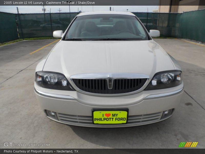 Cashmere Tri-Coat / Shale/Dove 2005 Lincoln LS V6 Luxury