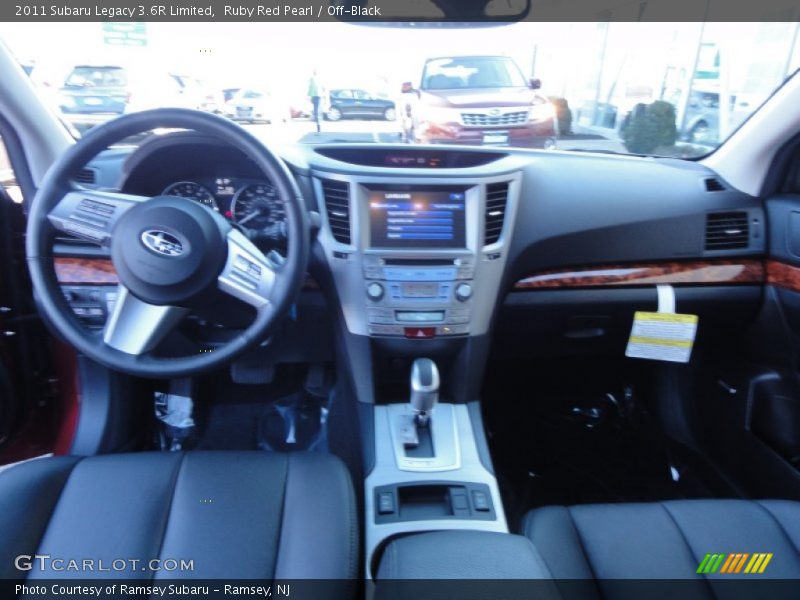 Ruby Red Pearl / Off-Black 2011 Subaru Legacy 3.6R Limited