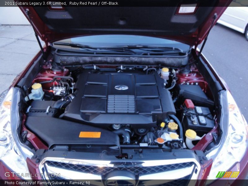  2011 Legacy 3.6R Limited Engine - 3.6 Liter DOHC 24-Valve VVT Flat 6 Cylinder