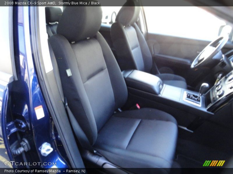 Stormy Blue Mica / Black 2008 Mazda CX-9 Sport AWD