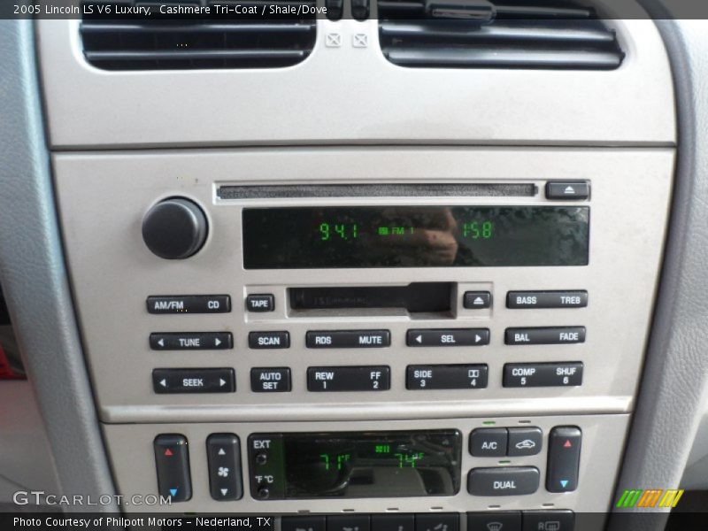Controls of 2005 LS V6 Luxury