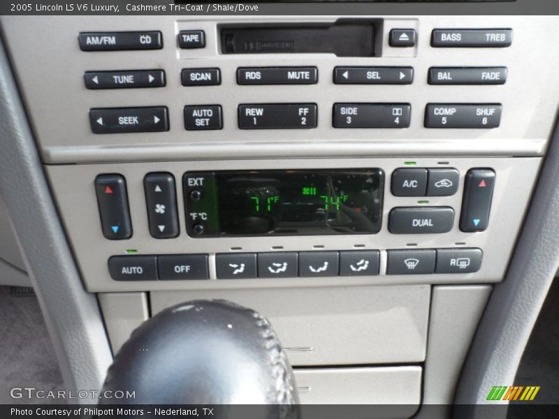 Cashmere Tri-Coat / Shale/Dove 2005 Lincoln LS V6 Luxury