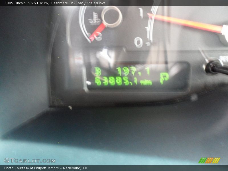 Cashmere Tri-Coat / Shale/Dove 2005 Lincoln LS V6 Luxury