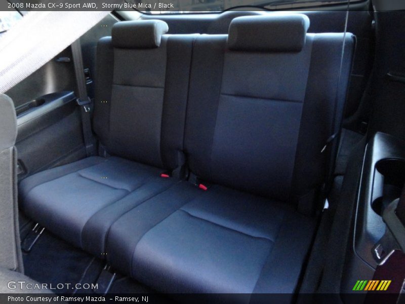 Stormy Blue Mica / Black 2008 Mazda CX-9 Sport AWD