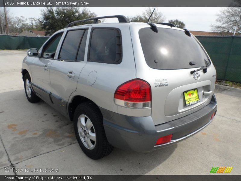 Smart Silver / Gray 2005 Hyundai Santa Fe GLS