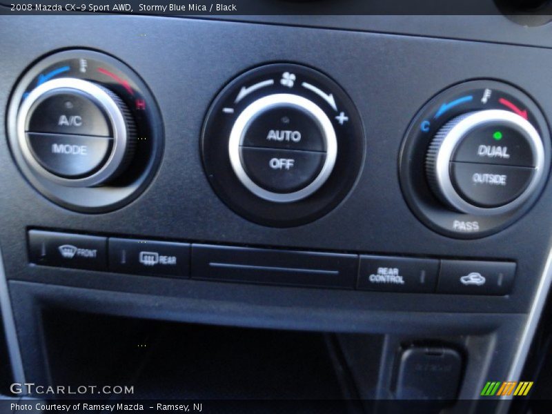 Stormy Blue Mica / Black 2008 Mazda CX-9 Sport AWD