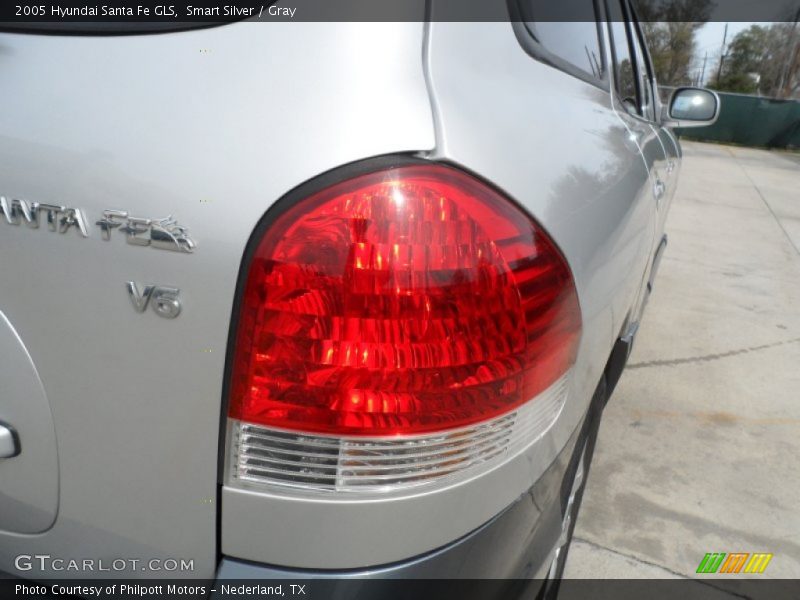 Smart Silver / Gray 2005 Hyundai Santa Fe GLS