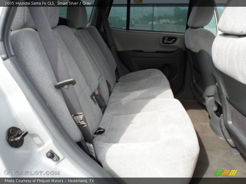 Smart Silver / Gray 2005 Hyundai Santa Fe GLS