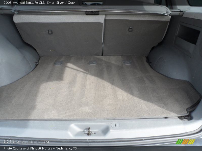 Smart Silver / Gray 2005 Hyundai Santa Fe GLS