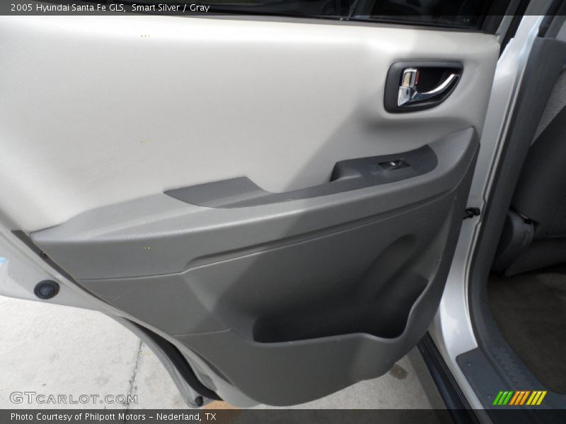 Smart Silver / Gray 2005 Hyundai Santa Fe GLS