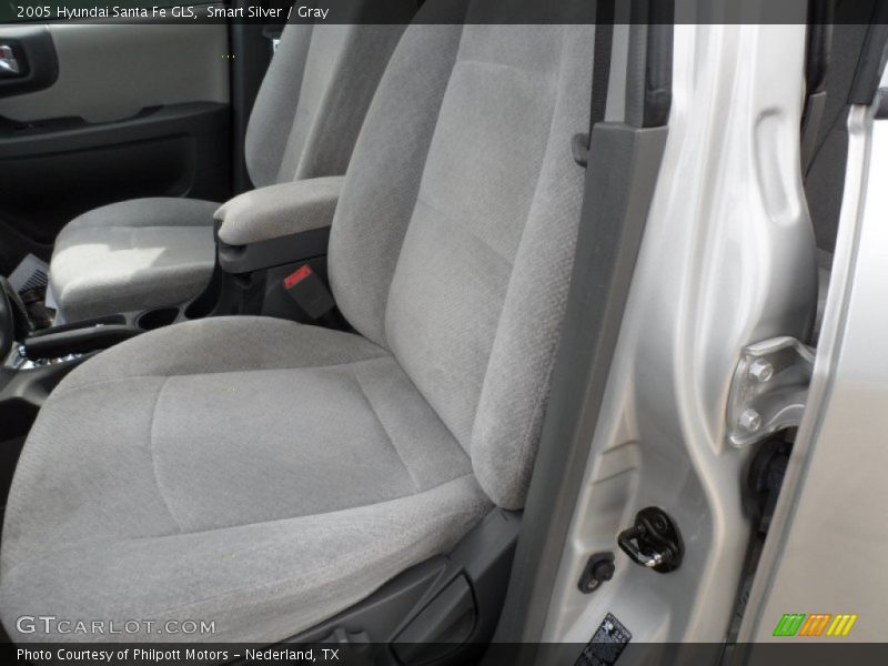 Smart Silver / Gray 2005 Hyundai Santa Fe GLS