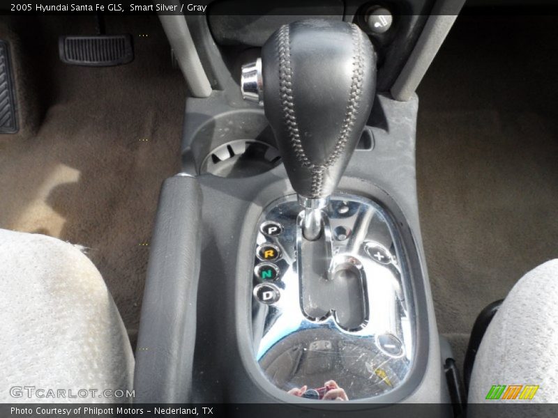 Smart Silver / Gray 2005 Hyundai Santa Fe GLS