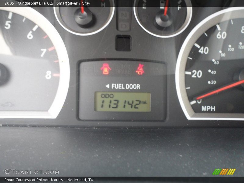 Smart Silver / Gray 2005 Hyundai Santa Fe GLS