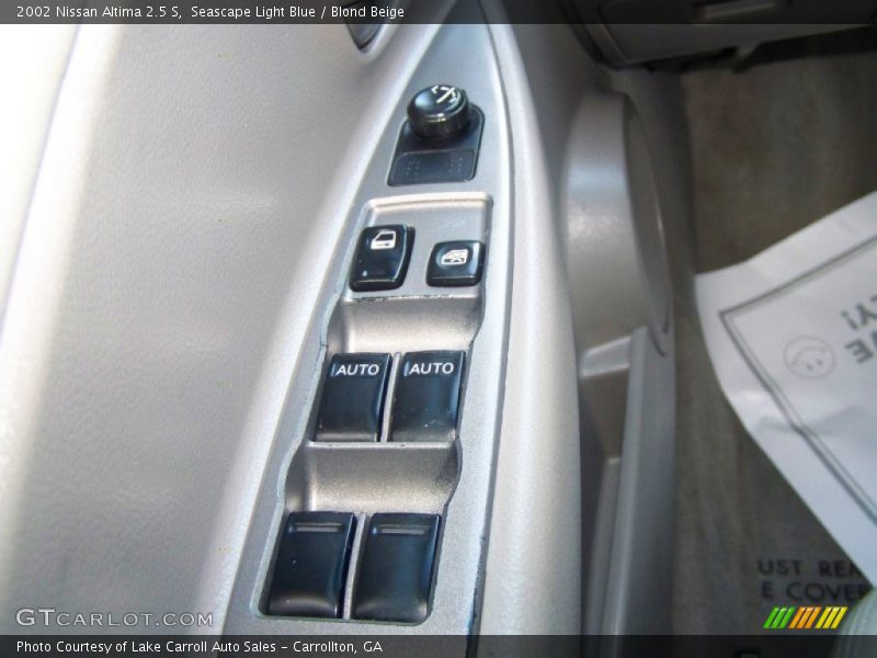 Seascape Light Blue / Blond Beige 2002 Nissan Altima 2.5 S