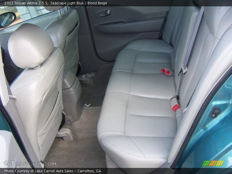 Seascape Light Blue / Blond Beige 2002 Nissan Altima 2.5 S