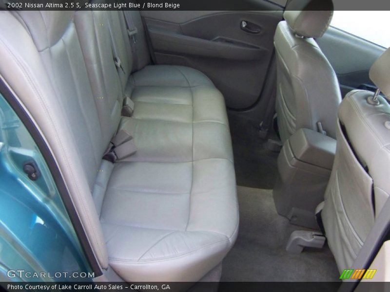Seascape Light Blue / Blond Beige 2002 Nissan Altima 2.5 S