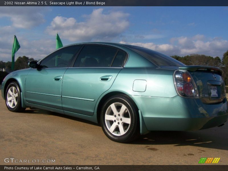 Seascape Light Blue / Blond Beige 2002 Nissan Altima 2.5 S