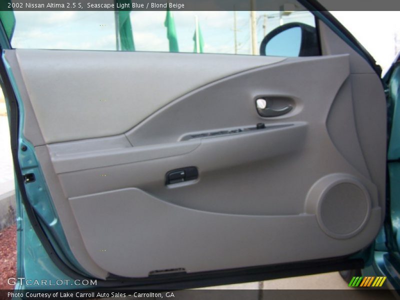 Seascape Light Blue / Blond Beige 2002 Nissan Altima 2.5 S