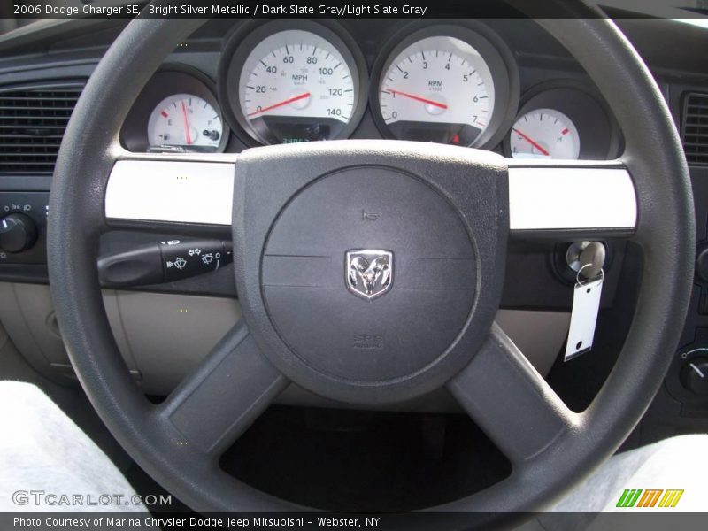 Bright Silver Metallic / Dark Slate Gray/Light Slate Gray 2006 Dodge Charger SE