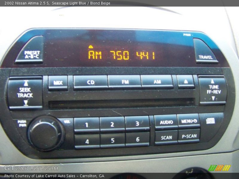 Seascape Light Blue / Blond Beige 2002 Nissan Altima 2.5 S