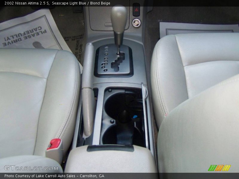 Seascape Light Blue / Blond Beige 2002 Nissan Altima 2.5 S