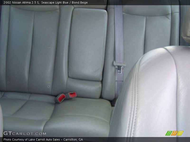Seascape Light Blue / Blond Beige 2002 Nissan Altima 2.5 S