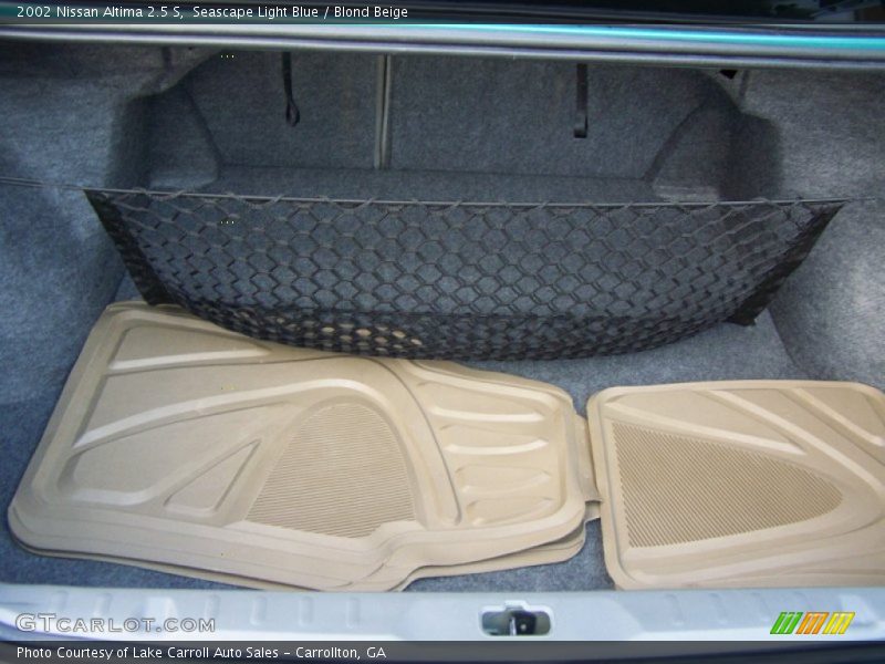 Seascape Light Blue / Blond Beige 2002 Nissan Altima 2.5 S