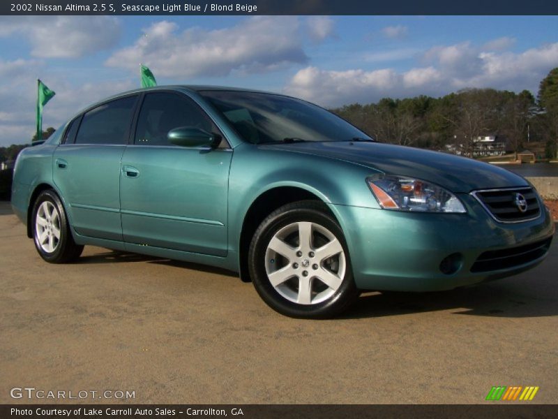 Seascape Light Blue / Blond Beige 2002 Nissan Altima 2.5 S