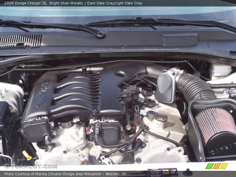 Bright Silver Metallic / Dark Slate Gray/Light Slate Gray 2006 Dodge Charger SE
