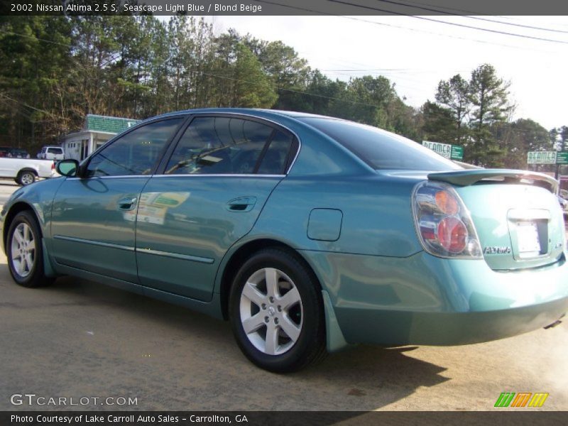 Seascape Light Blue / Blond Beige 2002 Nissan Altima 2.5 S