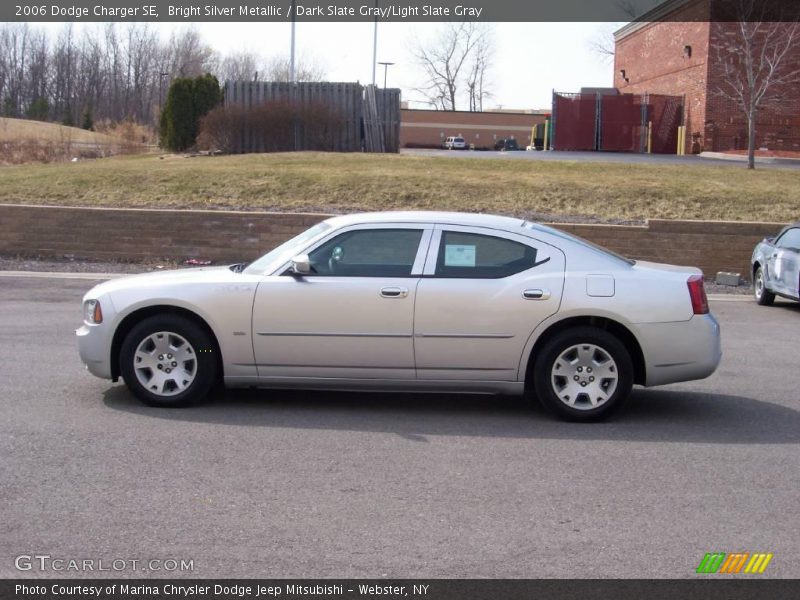 Bright Silver Metallic / Dark Slate Gray/Light Slate Gray 2006 Dodge Charger SE