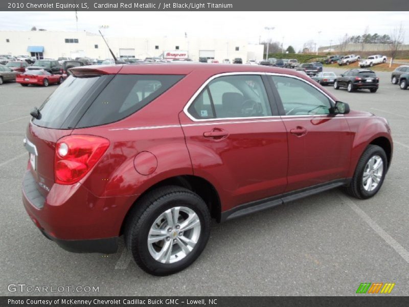 Cardinal Red Metallic / Jet Black/Light Titanium 2010 Chevrolet Equinox LS